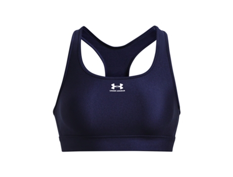 Sujetador de Mujer UNDER ARMOUR Sin Relleno Heatgear Azul (XS)