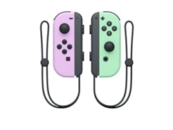 S/MARCA Mando para Nintendo Switch 032 Joy-Con Controller (Conjunto izquierdo/derecho - Púrpura pastel/Verde pastel)