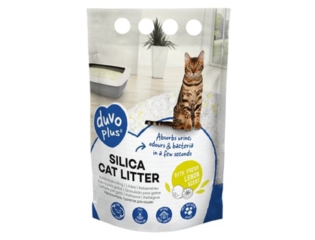 Arena Sílica de Limón para Gato DUVO+ (Cantidad: 5 L)