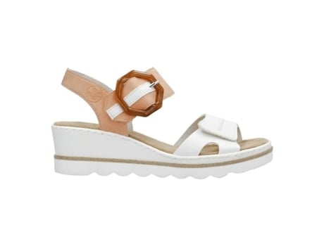 Sandalias de Mujer RIEKER Brancas Blanco (41)