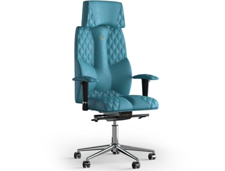 Silla de Oficina KULIK SYSTEM Tejido para Costura de Negócios (Antara - Aquamarine -130x50x50cm)