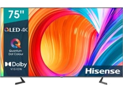 TV HISENSE 75A7GQ (QLED - 75'' - 189 cm - 4K Ultra HD - Smart TV)