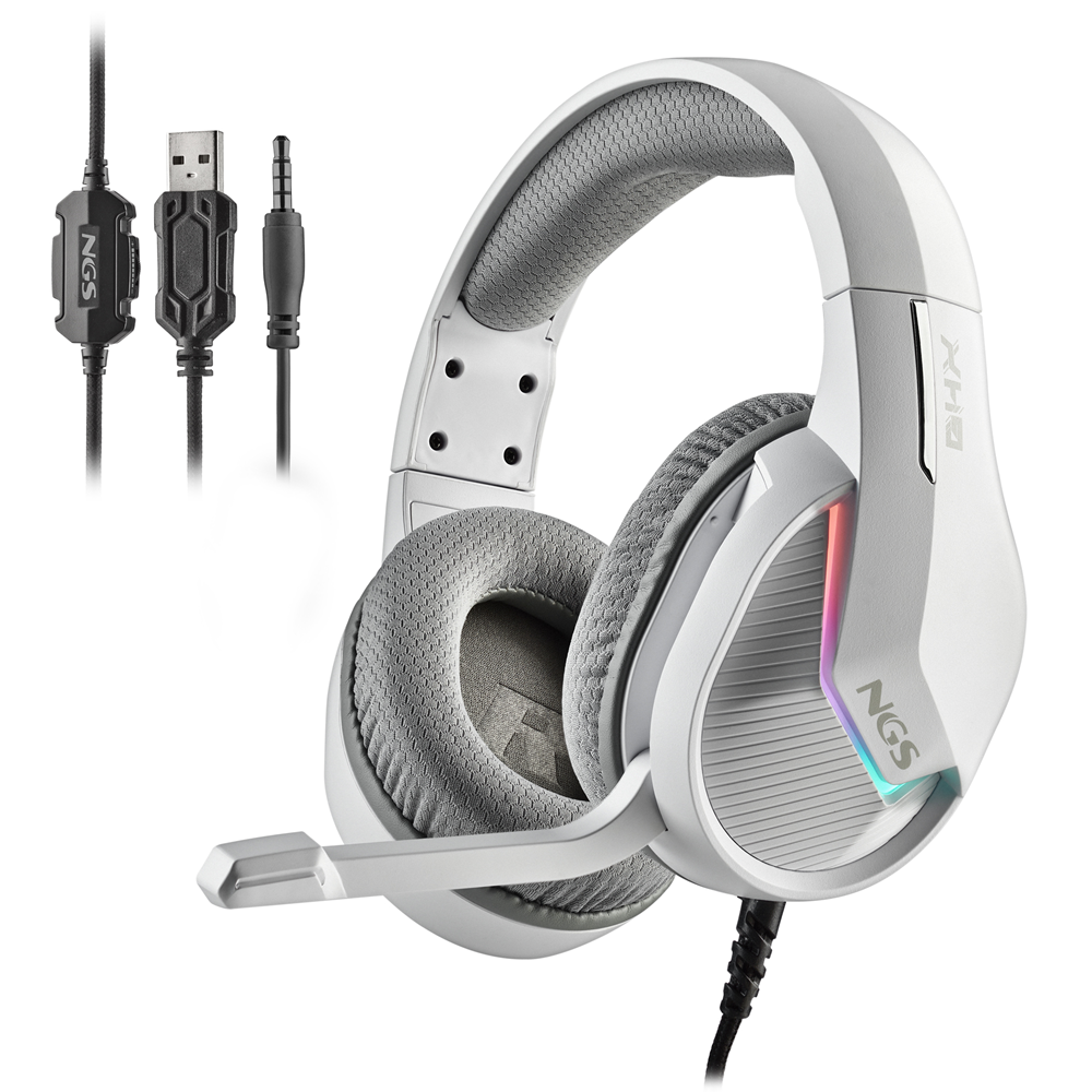 Auriculares Gaming NGS Ghx-515 Ps/Xbox/Pc Blanco