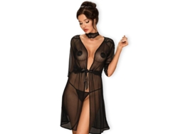 OBSESSIVE BABYDOLL Obsessive Lucita Peignoir L/XL