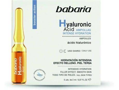 Ampollas BABARIA Acido Hialuronico (5x2 ml)