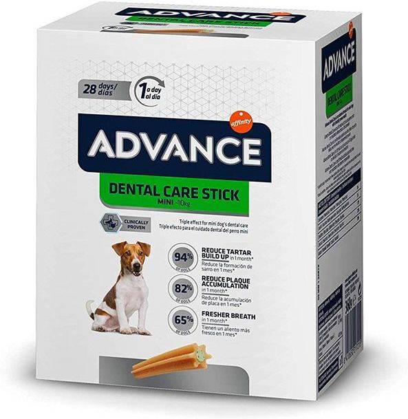 Advance Dental Stick mini dogs pack 28 snack para perros 360g