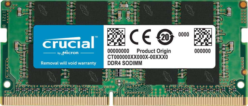 Memoria RAM DDR4 CRUCIAL CT16G4SFRA266 (1 x 16 GB - 2666 MHz - CL 19)