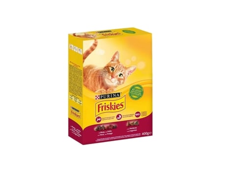 AL SECO P/GATO CARNE/LEGUM 400G FRISKIES