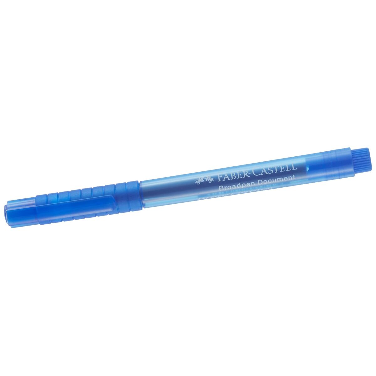 Rotuladores Faber-castell Broadpen Document 1554 Azul (10 Unidades