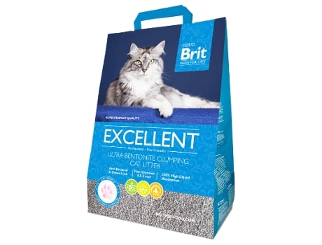 Arena BRIT Ultra Bentonite para Gatos (10 Kg)