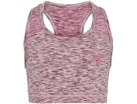 Top de Mujer para Fitness HUMMEL Lullu Seamless Sports Multicolor (104 cm)