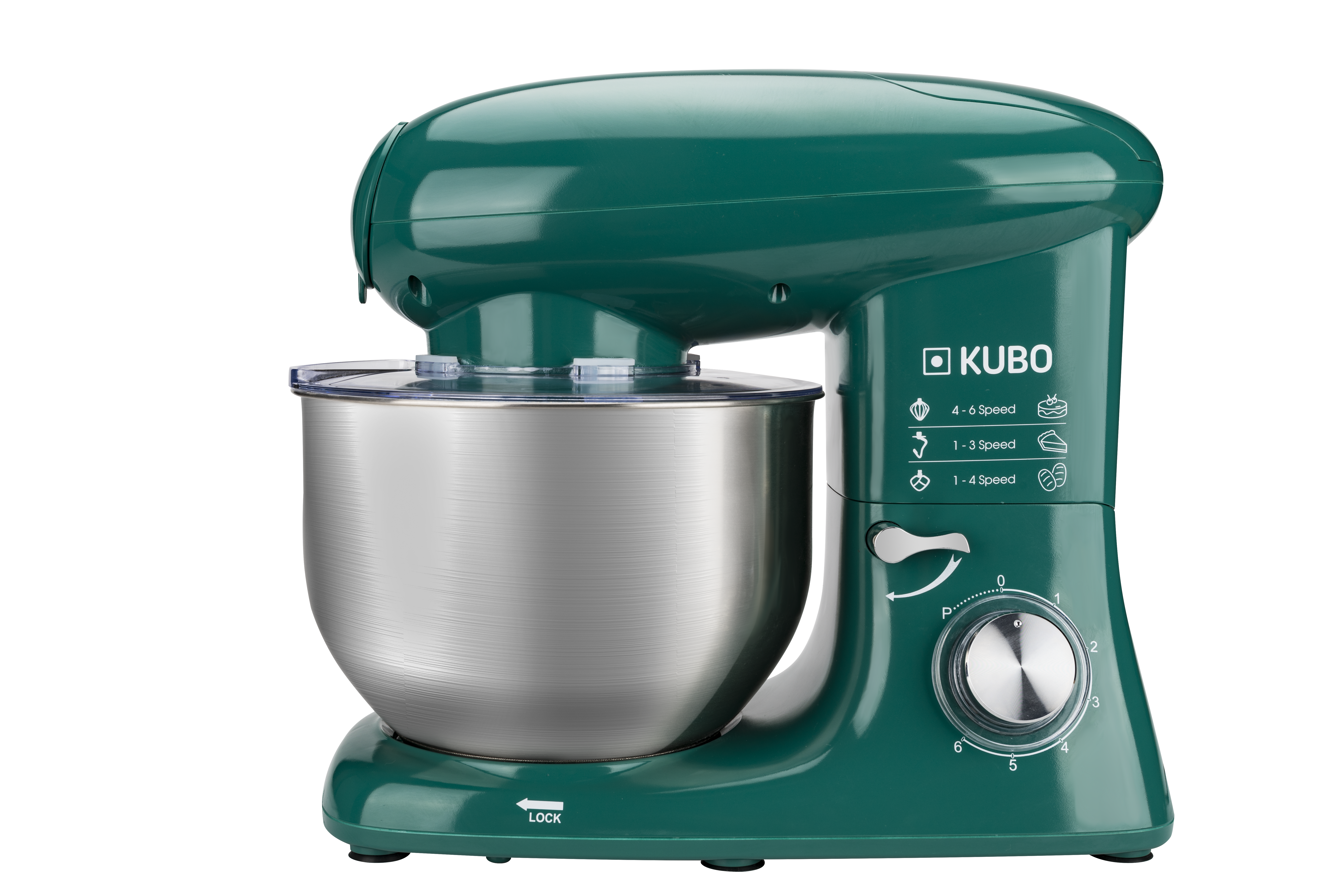 Robot de Cocina KUBO KBKM4570 (6 L - 1400 W - 7 accesorios)