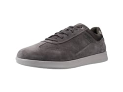 Zapatos de Hombre GEOX Kennet Piel Gris (42)