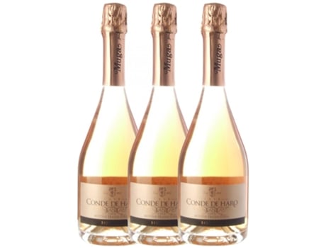 Espumante MUGA Muga Conde De Haro Rosé Grenache Brut Cava (0.75 L - 3 unidades)