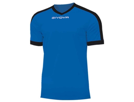 Camiseta de Hombre para Fútbol GIVOVA Revolution Poliéster Azul (XL)