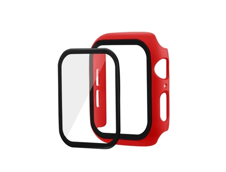 Carcasa de Reloj SLOWMOOSE para Apple Watch Screen Protector Cover Case Case Bumper (Rojo - Série 38Mm 1 2 3)