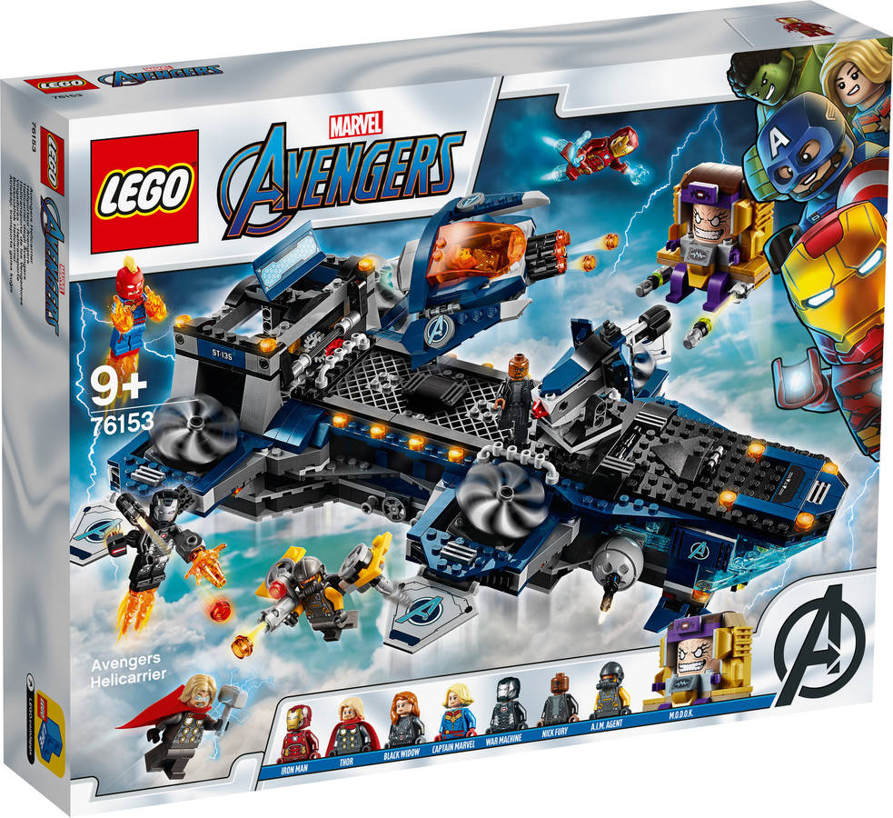 LEGO Super Heroes: Avengers Helitransporte de los Vengadores (Edad Mínima: ‍9 - 1244 Piezas)