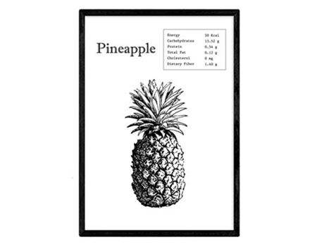 Poster NACNIC de Pineapple (A3)