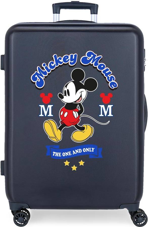 Maleta de Cabina DISNEY Mickey The One and Only Rígida 68cm Azul