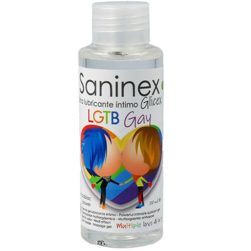 Saninex Oilslubes Bienestar y masaje 1 unidad 100 ml lubricante intimo