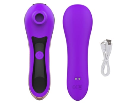 Mini vibrador de silicona suave para mujer (púrpura) VEANXIN