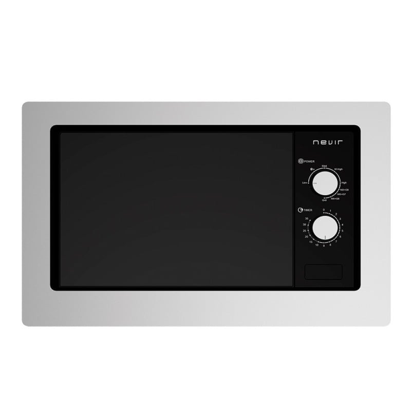 Microondas Integrable NEVIR NVR-6320MEGS Inox Negro 21L