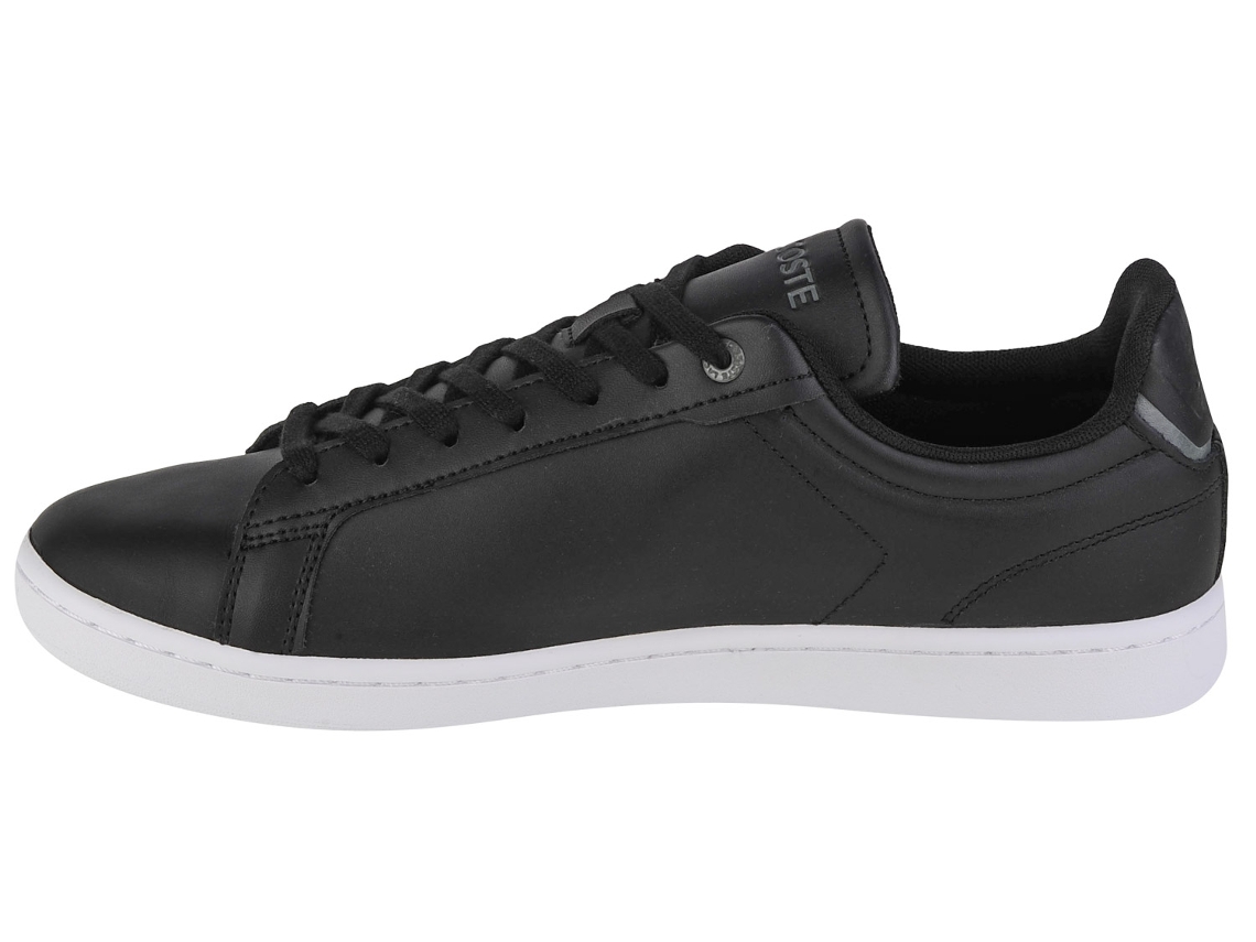 Zapatillas Hombre LACOSTE (42,5 - Cuero Flor - Negro)