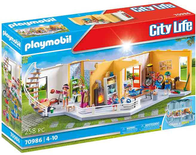 PLAYMOBIL PLAYMOBIL City Life: Extensión planta Casa Moderna (Edad Mínima: 4)