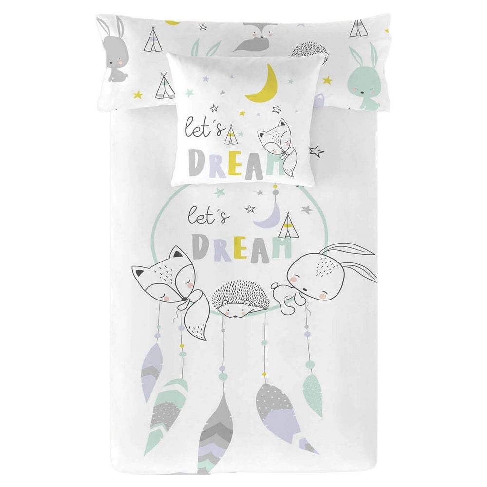 Funda de Edredón COOL KIDS Let'S Dream Reversible (Algodón - 150 x 220 cm)