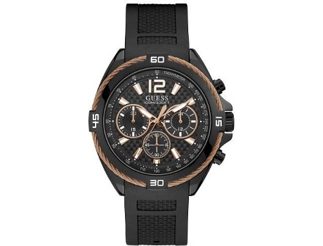 Reloj GUESS W1168G3 Hombre (Acero - Negro)