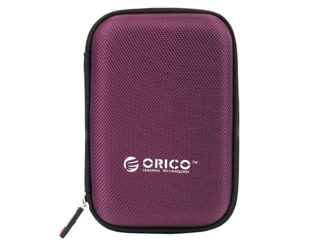 Funda protectora para disco duro Funda para mini power bank (púrpura)