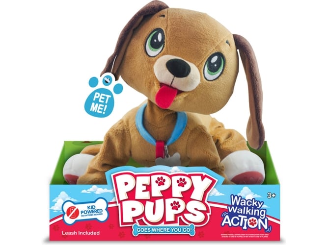 Peluche GIOCHI PREZIOSI Perro Marrón