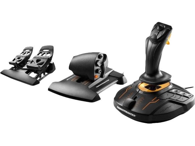 Mando Multiplataforma THRUSTMASTER T.16000M FCS Flight Pack Negro