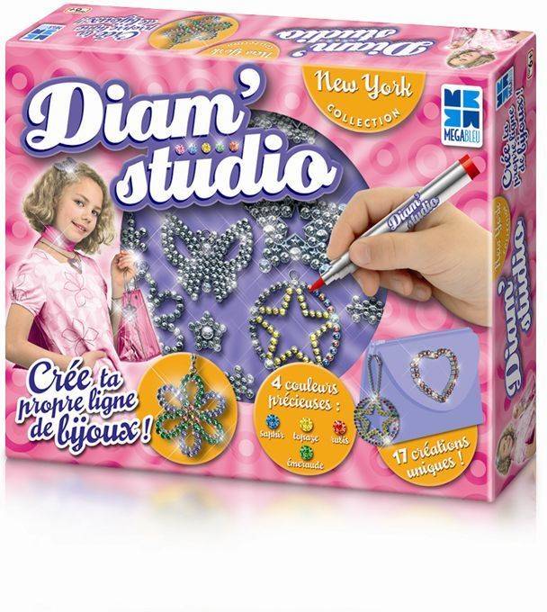 Megableu Abalorio De manualidades juego creativo diam studio new york collection