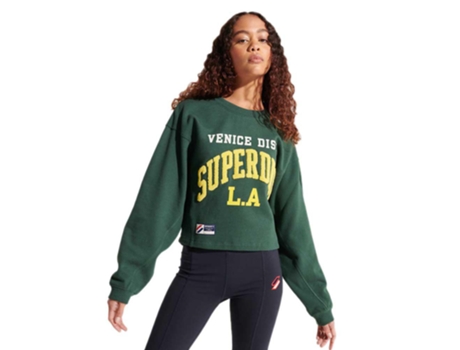 Superdry Sudadera Varsity Arch Batwing Crew