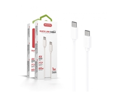 Cable para Apple iPhone 15 Pro ACCETEL - Blanco