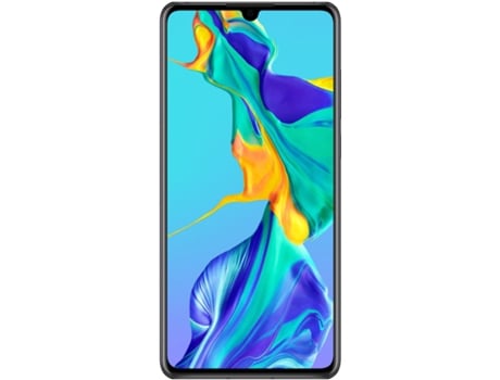 Smartphone HUAWEI P30 (Reacondicionado Señales de Uso - 128 GB - Negro)