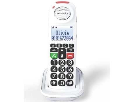 Teléfono Fijo SWISSVOICE Xtra Handset 8155 Blanco