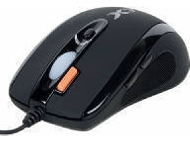 Ratón Gaming A4TECH X-710BK (2000 dpi - Negro)