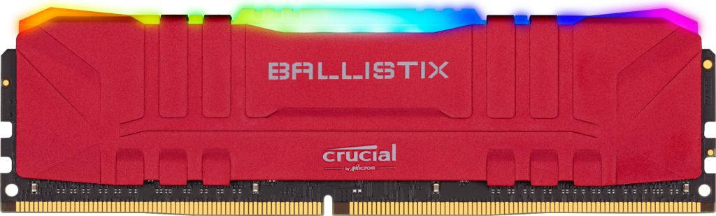 Memoria RAM DDR4 CRUCIAL BL2K8G32C16U4RL (2 x 8 GB - 3200 MHz - CL 16 - Rojo)