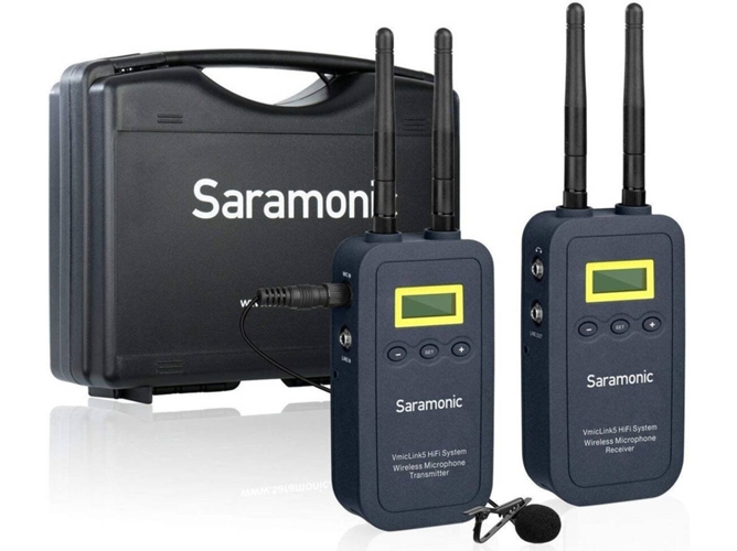 Kit Micrófonos SARAMONIC VmicLink5 HiFi RX5+TX5