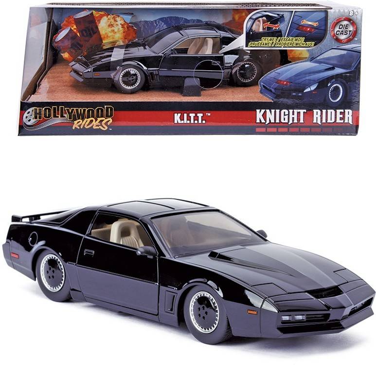 Vehículo JADA Kitt Coche Metal con Luces 1:24 (Edad Mínima: ‍8)