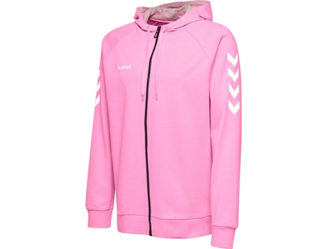 Chaqueta con Capucha Niños HUMMEL Hmlgo Zip (Rosa - 16 ans)