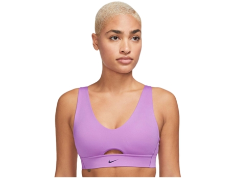 Sujetador de Mujer NIKE Drifit Indy Morado (XS)