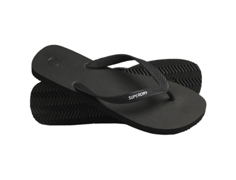 Sandalias Clásicas Vintage Negro EU 44-45 Hombre SUPERDRY