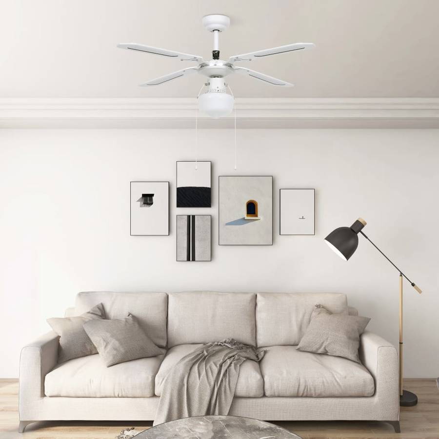 Ventilador de Techo VIDAXL con Luz (38,5 W - Diámetro 106 cm)