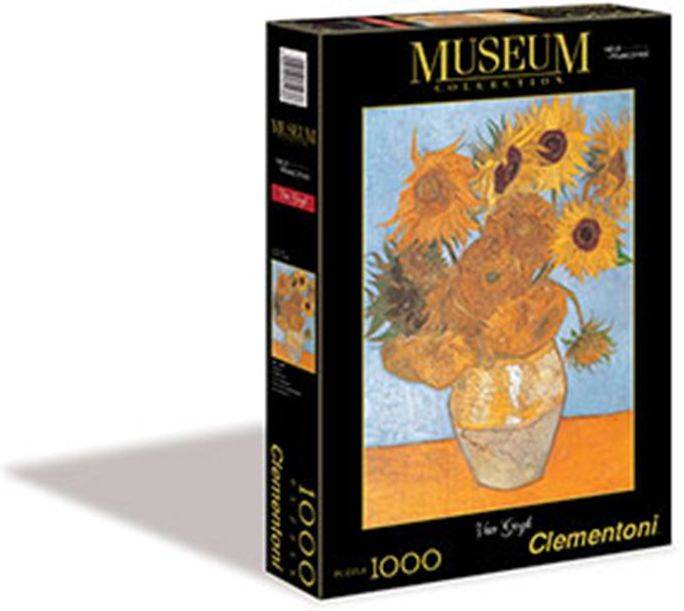 Puzzle CLEMENTONI Van Gogh: "Los Girasoles" (1000 Piezas)