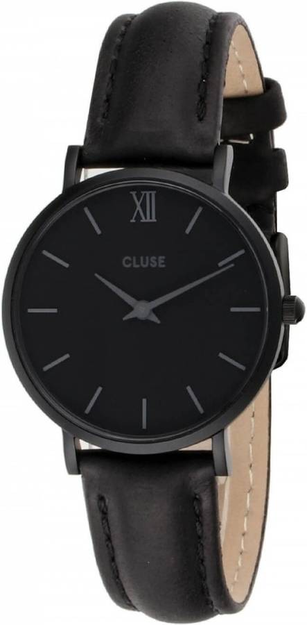 Reloj CLUSE Mujer (Piel - Negro)