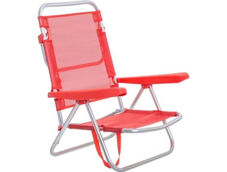 Monty Lolahome Silla con brazos de playa pop aluminio coral garden normal home 80x61x47