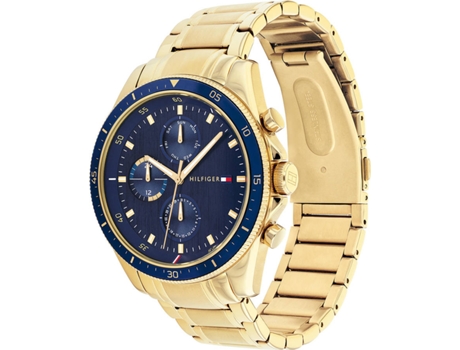 reloj tommy hombre dorado